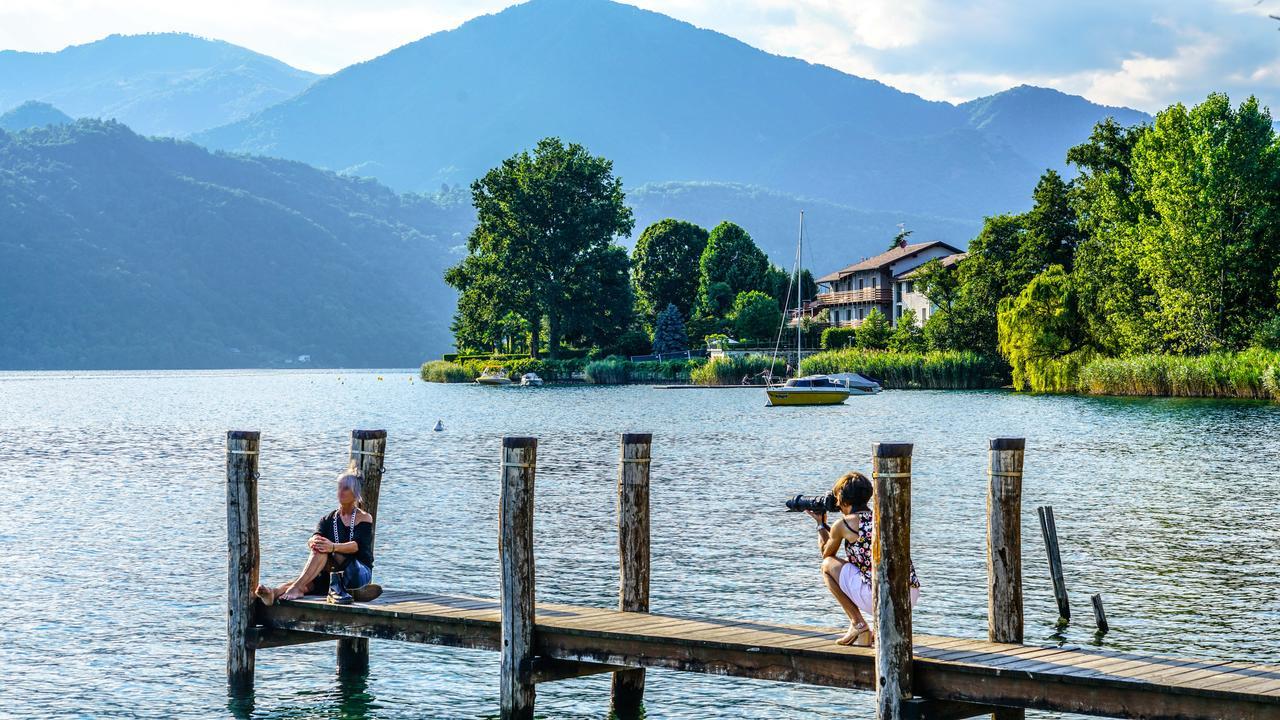 Cascina Tumas Orta Lake Pettenasco Esterno foto